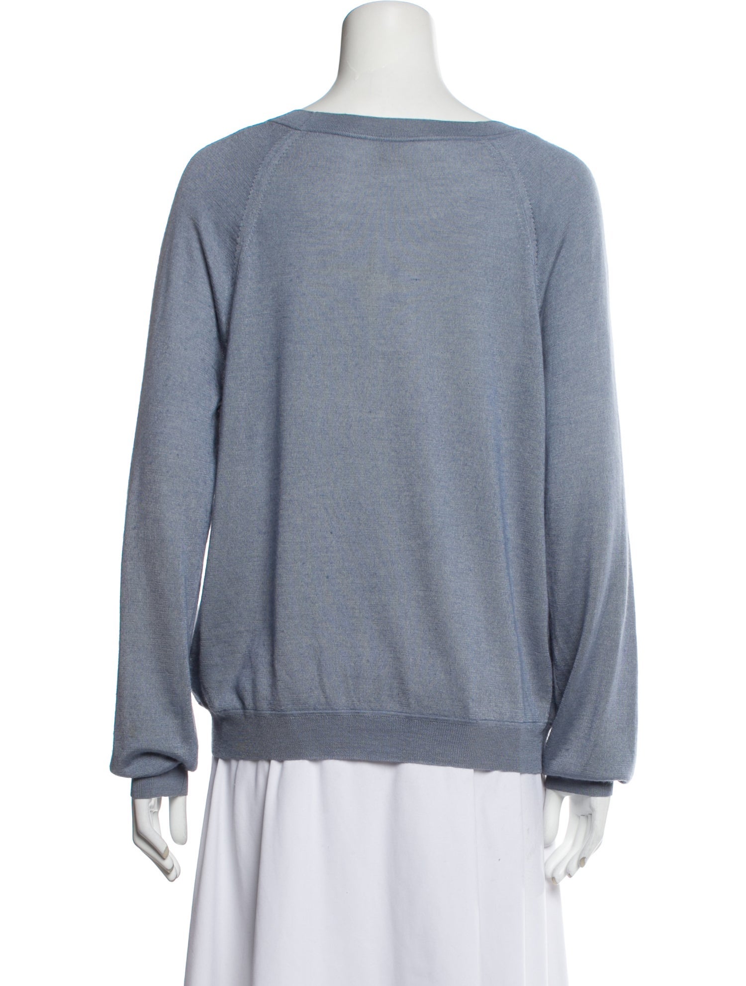Hermès Graphic Print Scoop Neck Sweater